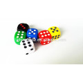 High Quality Colored Custom Round Corner Engraved Game Dice